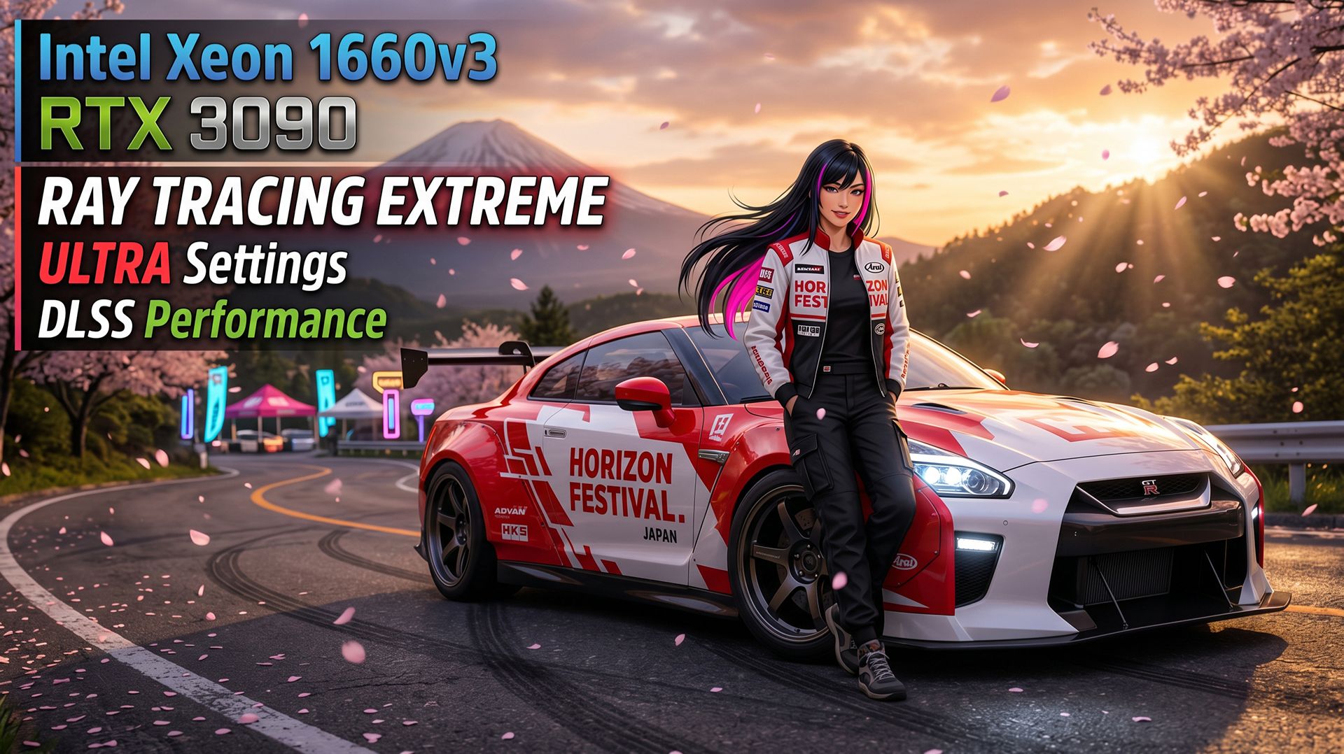 Forza Horizon 6  ULTRA SET Overclocked Xeon 1660v3  + RTX 3090.