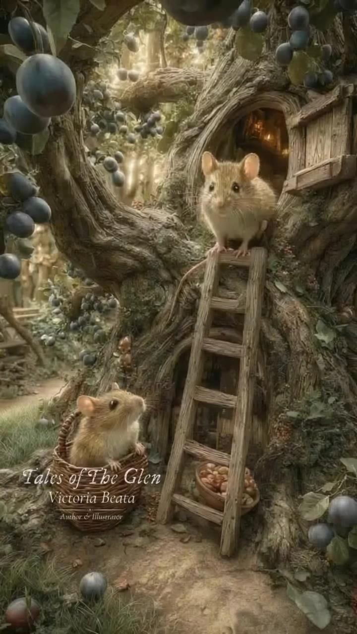 🐭🌟 Один чудесный день мышек  в прекрасной стране  🐭🌟
