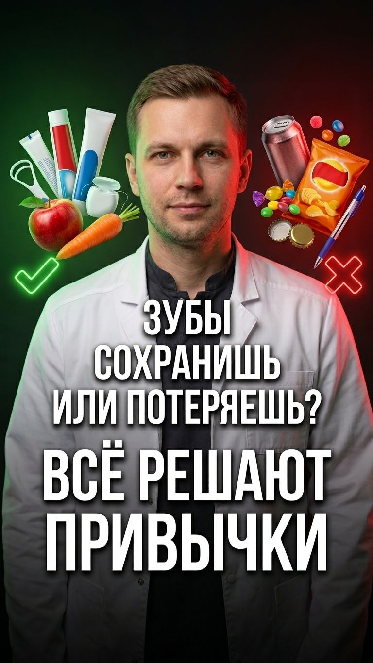 🦷 Что ваши зубы любят и ненавидят: разбор средств и привычек