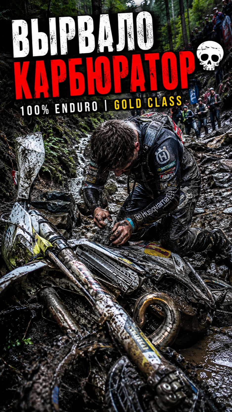 100%ENDURO. Вырвало Карбюратор #hardenduro #enduro