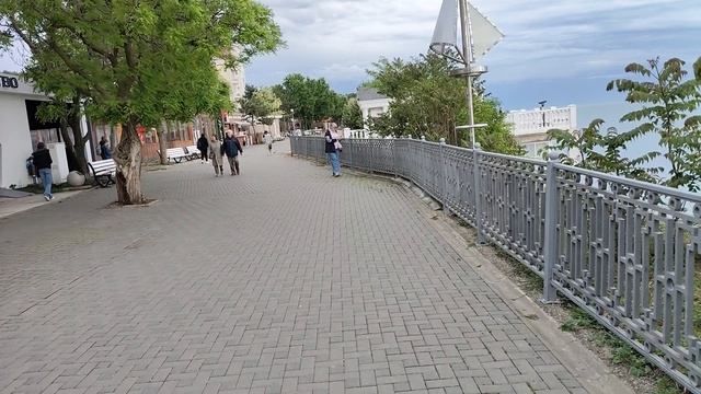 Анапа. Набережная после дождичка в четверг! 28 мая 2026.
