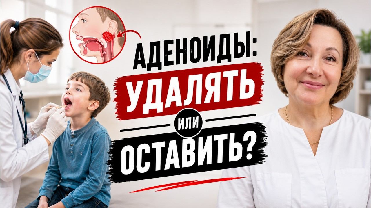 Избежать операции МОЖНО! Точка на руке от аденоидов