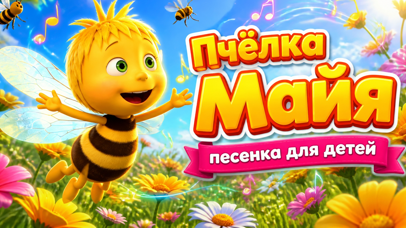 Пчёлка Майя Мульт-песенка для детей