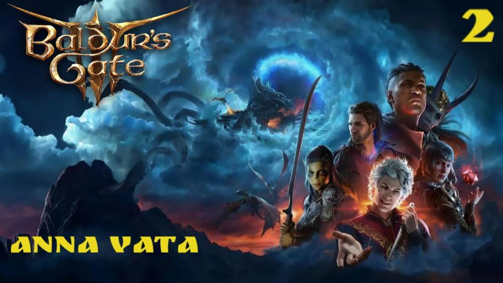 Девушка проходит Baldur Gate 3 (Anna Vata) # 02