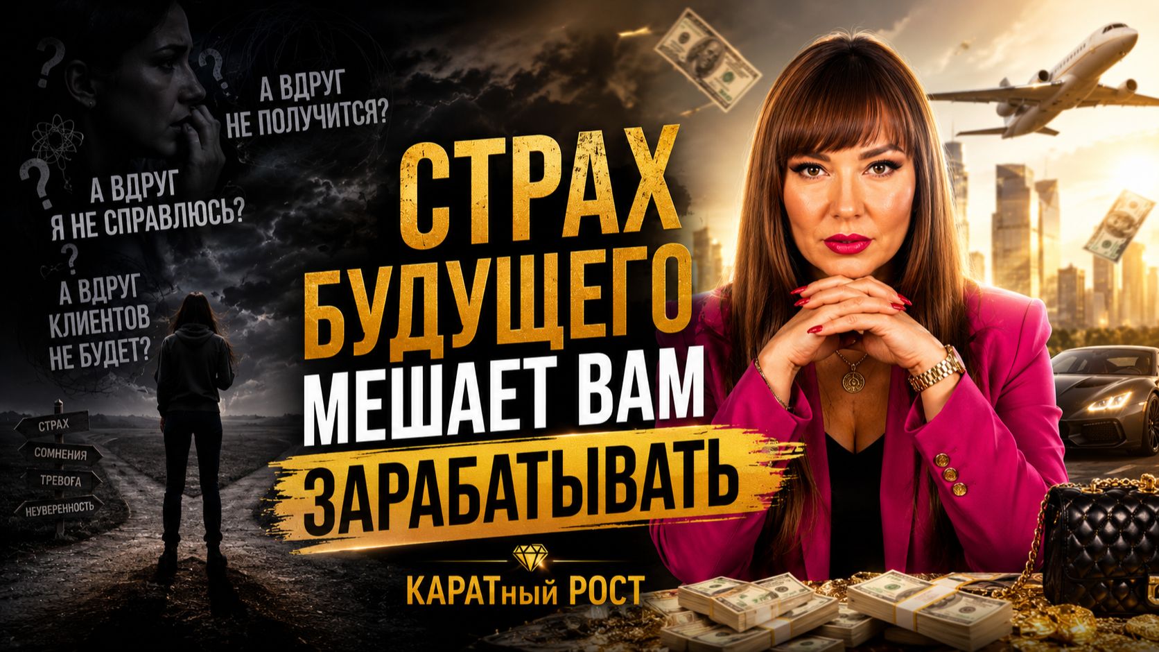 Страх будущего мешает вам зарабатывать. КАРАТНый РОСТ