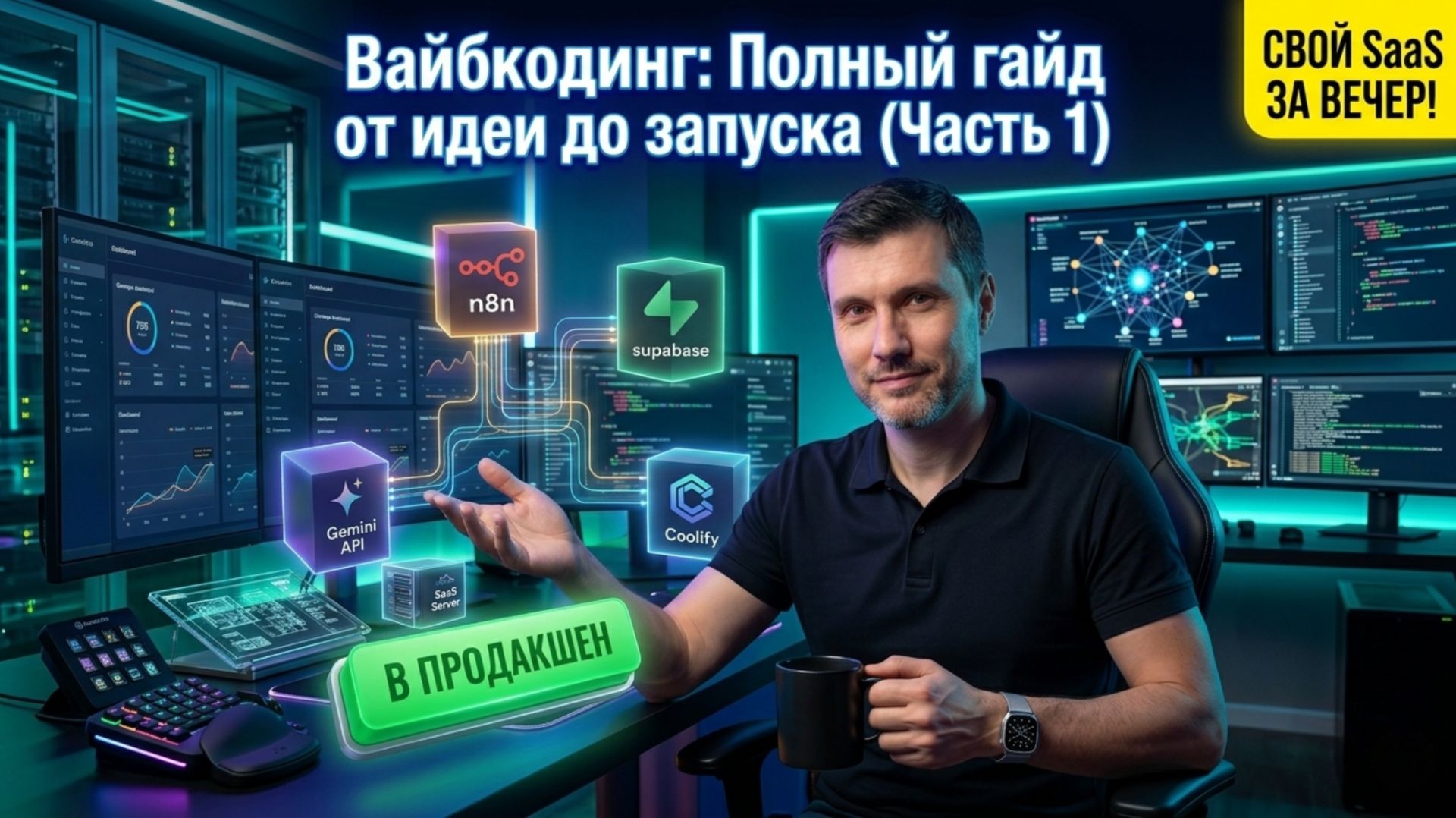 Вайбкодинг: Полный гайд от идеи до запуска (Часть 1)