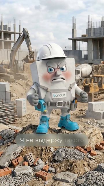 Я строительный материал, которому доверяют целые дома!  #bonolit #газобетон