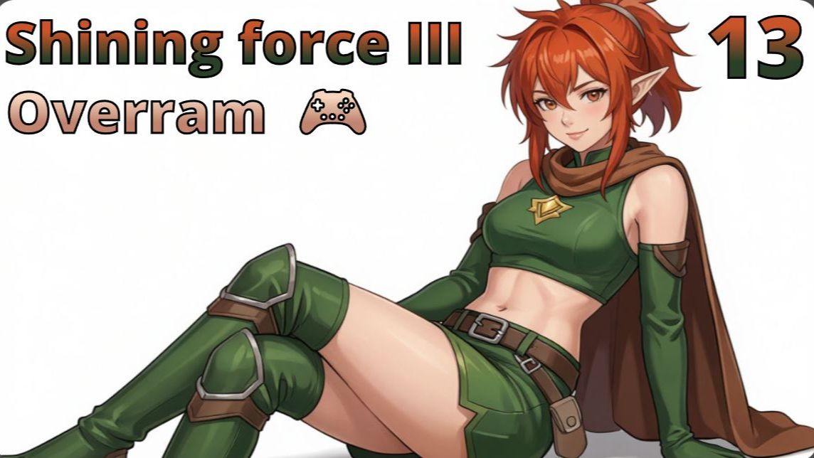 Красный глаз. № 13 Shining Force III. (SEGA Saturn)