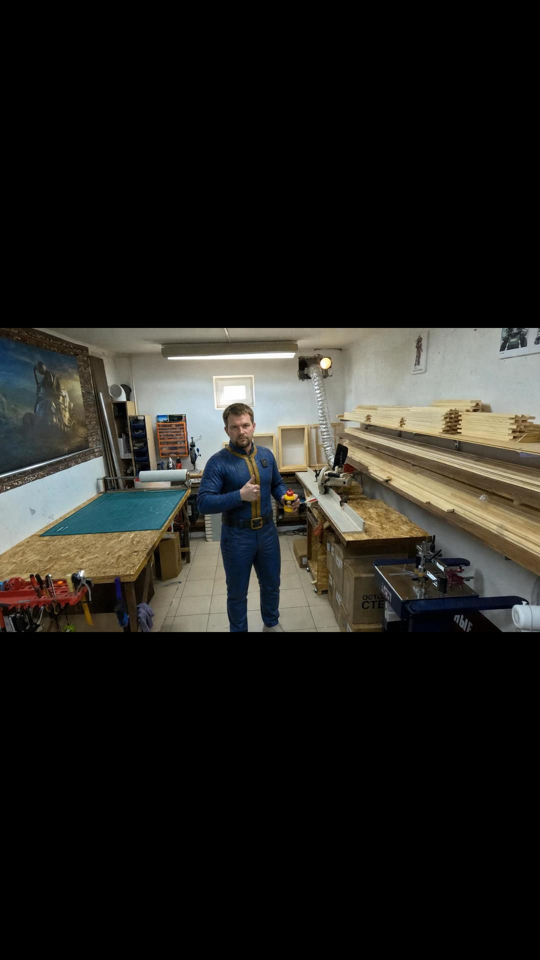 Сборка подрамников для холстов 🎨🔧 Пресс для V-образных скоб | Таймлапс мастерской