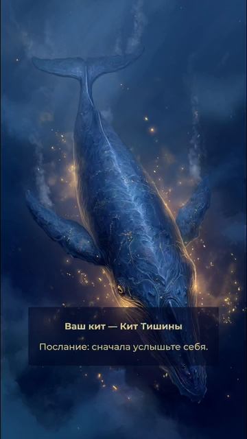 Поймай своего кита! 🐋