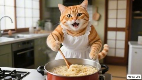 Беспорядочное развлечение рыжего котенка 🤪, мама-кошка превращает грязные неприятности