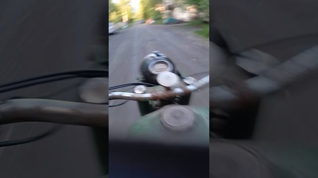 Первый выезд на К750, старичок ожил.