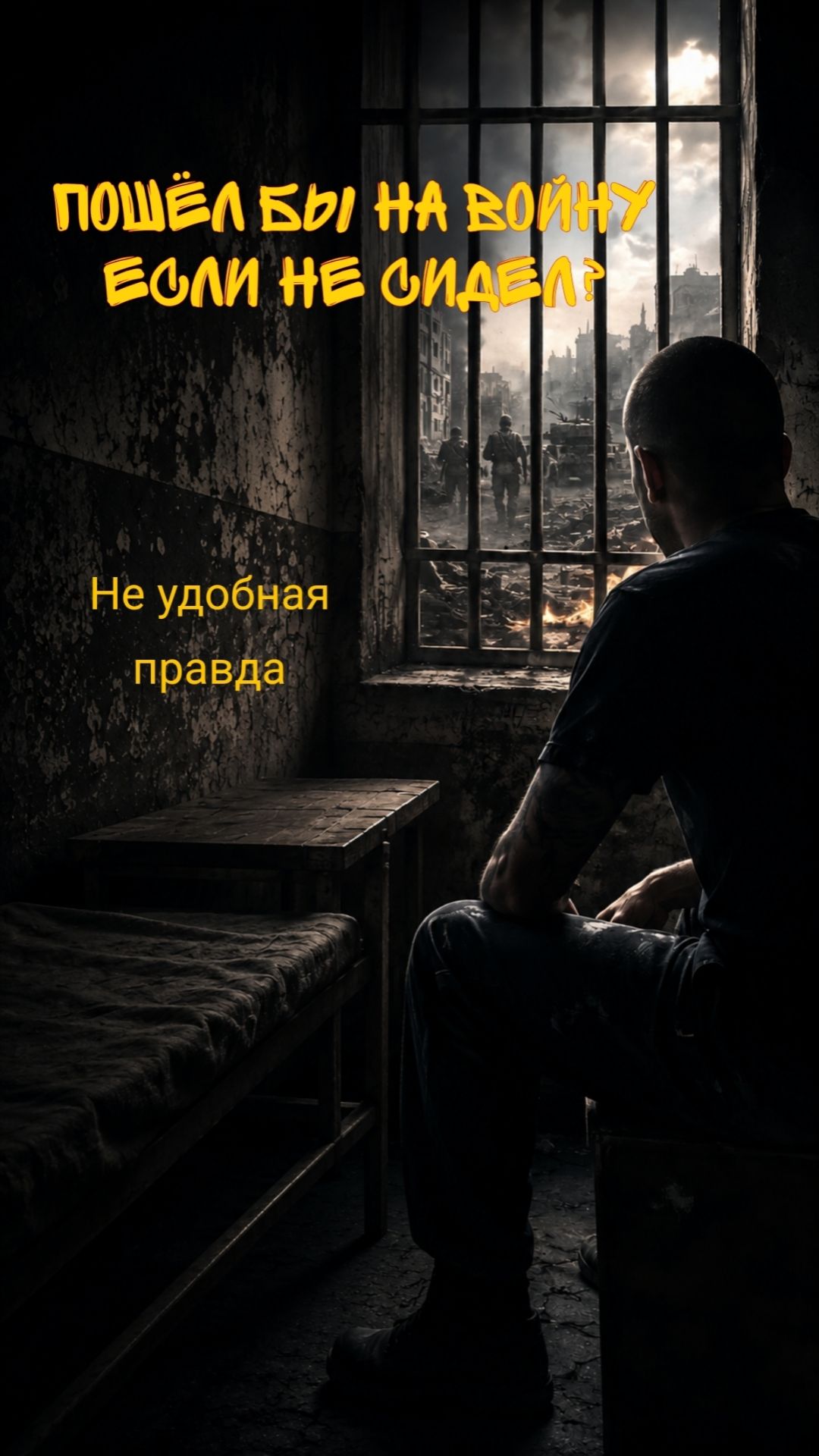 Пошёл бы на войну не из тюрьмы