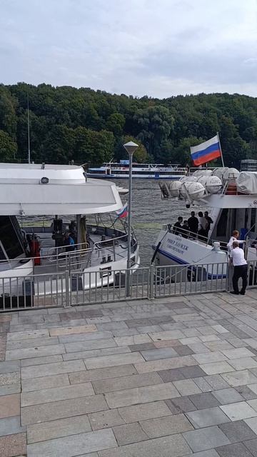 Пристань речного трамвая.
г.Москва