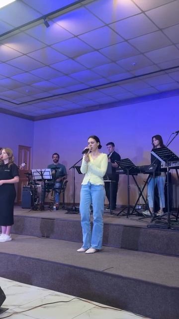 О 💖 любви Твоей петь буду вечно, церковь Эммануил Алматы #worship #shorts