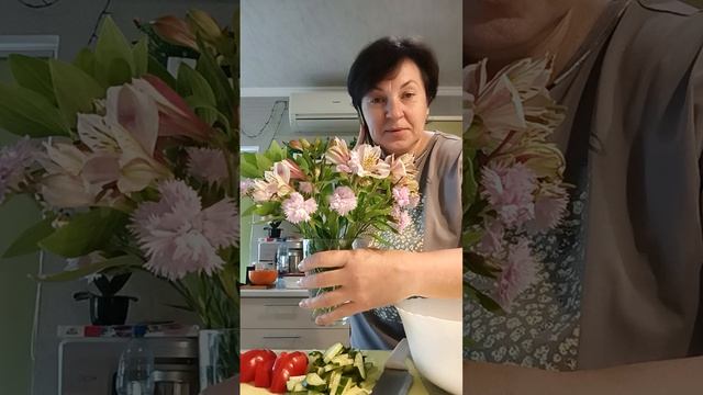Рыбные дни начались 😁 Нарезала САЛАТЭС 🥗