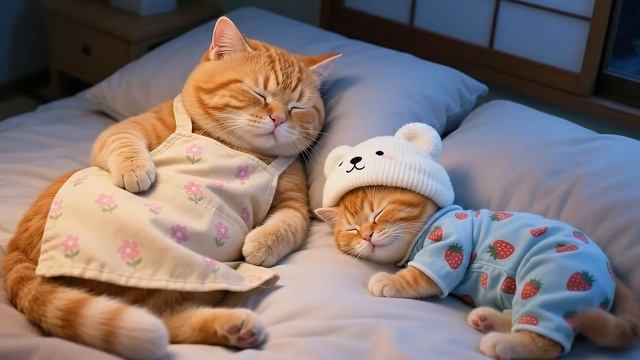 У Рыжего котенка нет гоночной машинки Lego😿 #Мама-кошка упорно трудилась, чтобы купить