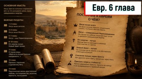 Евреям 6:1-20