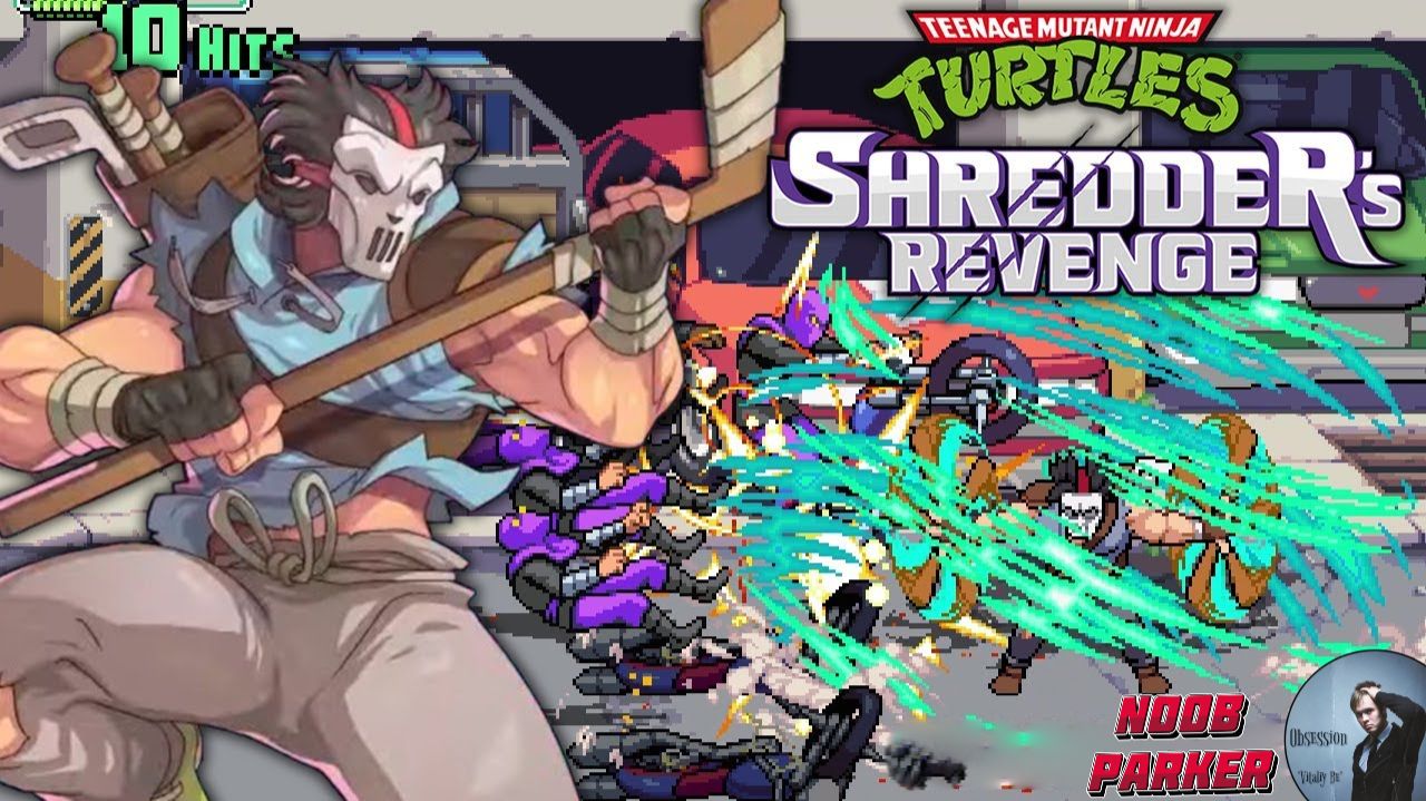 TMNT Shredder's Revenge Прохождение Casey Jones