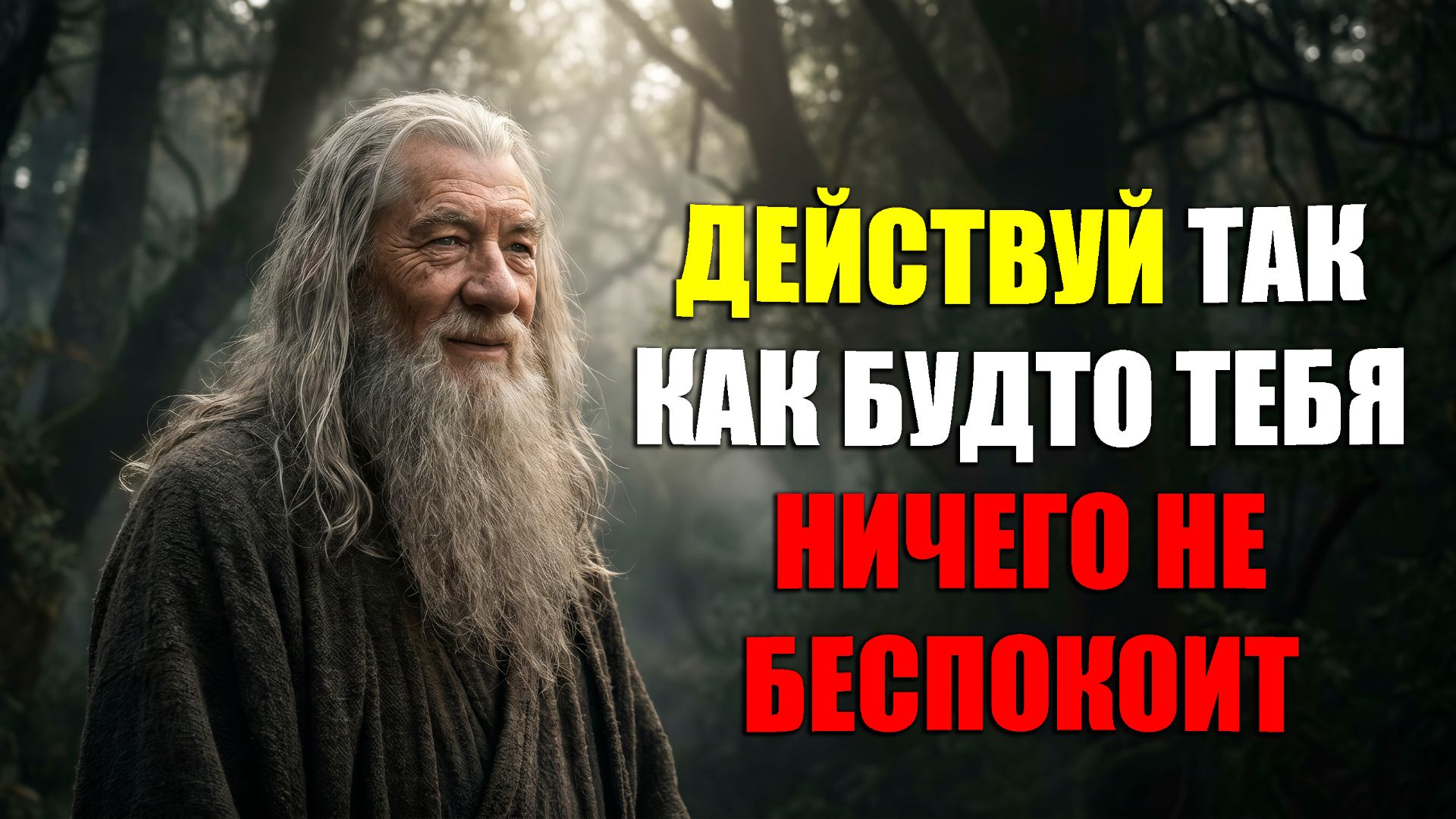 ДЕЙСТВУЙ ТАК, КАК БУДТО ТЕБЯ НИЧТО НЕ БЕСПОКОИТ — И МИР ИЗМЕНИТСЯ!