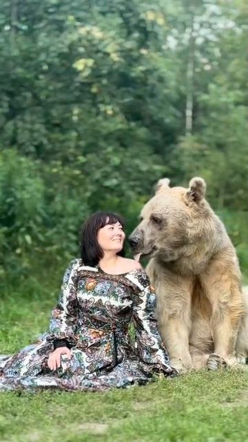 Фотосессия с медведем Степаном!