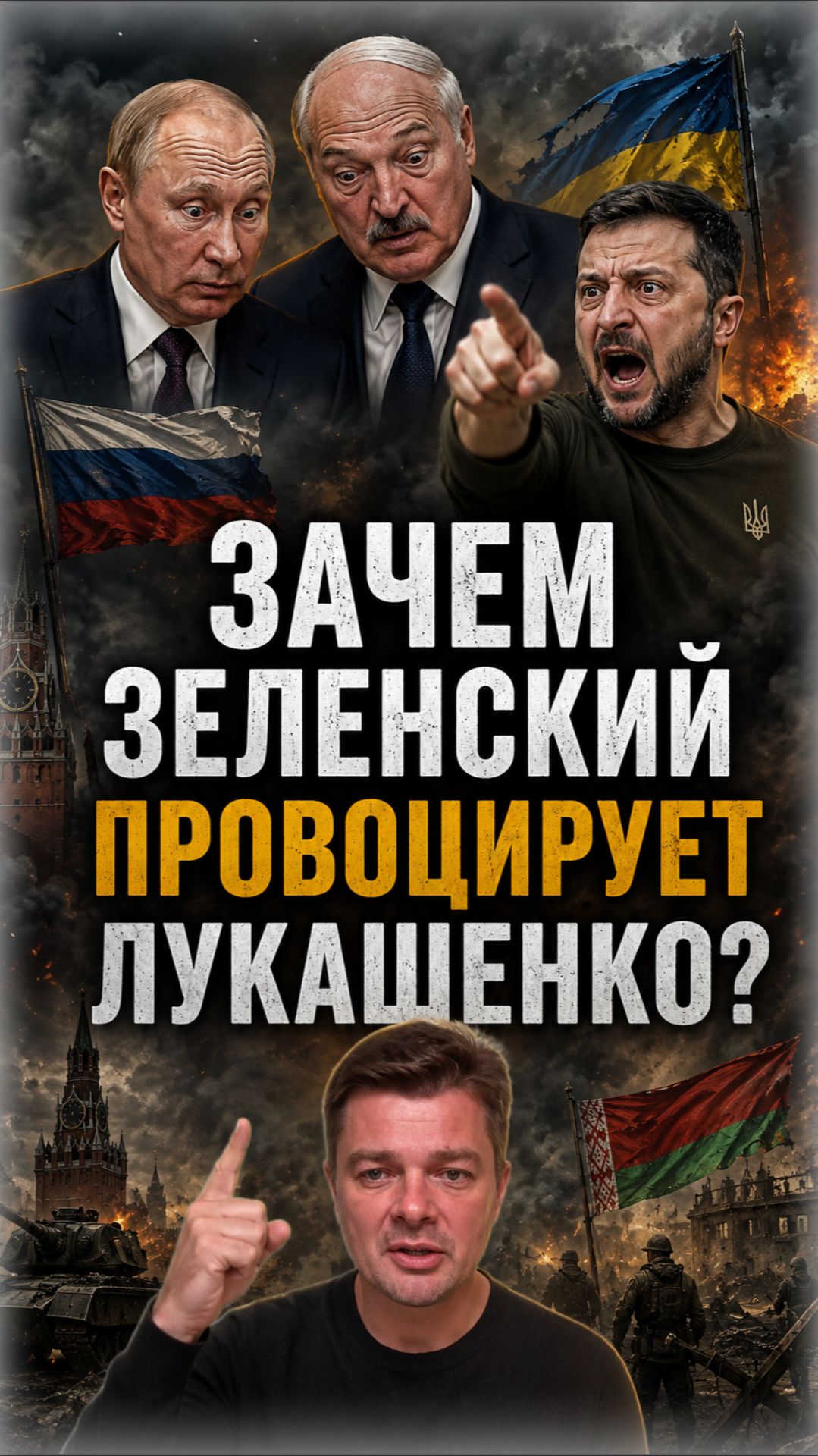 «Им нужна большая война!» 💥 Зачем и для кого Зеленский провоцирует Лукашенко | Александр Семченко