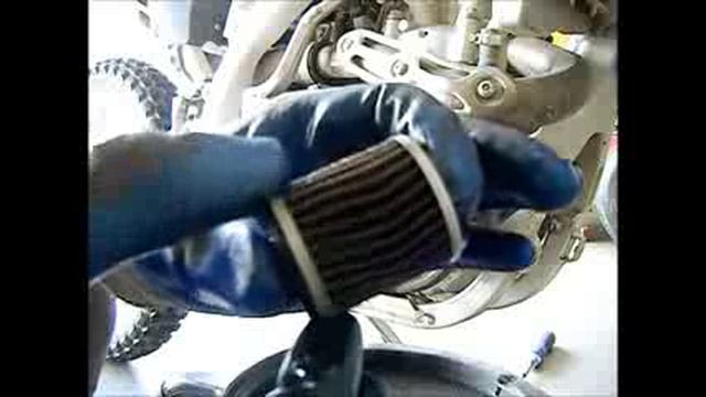 How To Replace Oil Filter On 2008 Yamaha WR450F (Low)