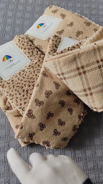 Салфетки из микрофибры 30x30 см 5 шт  Набор для уборки и кухни 7Я Атмосфера Благополучия