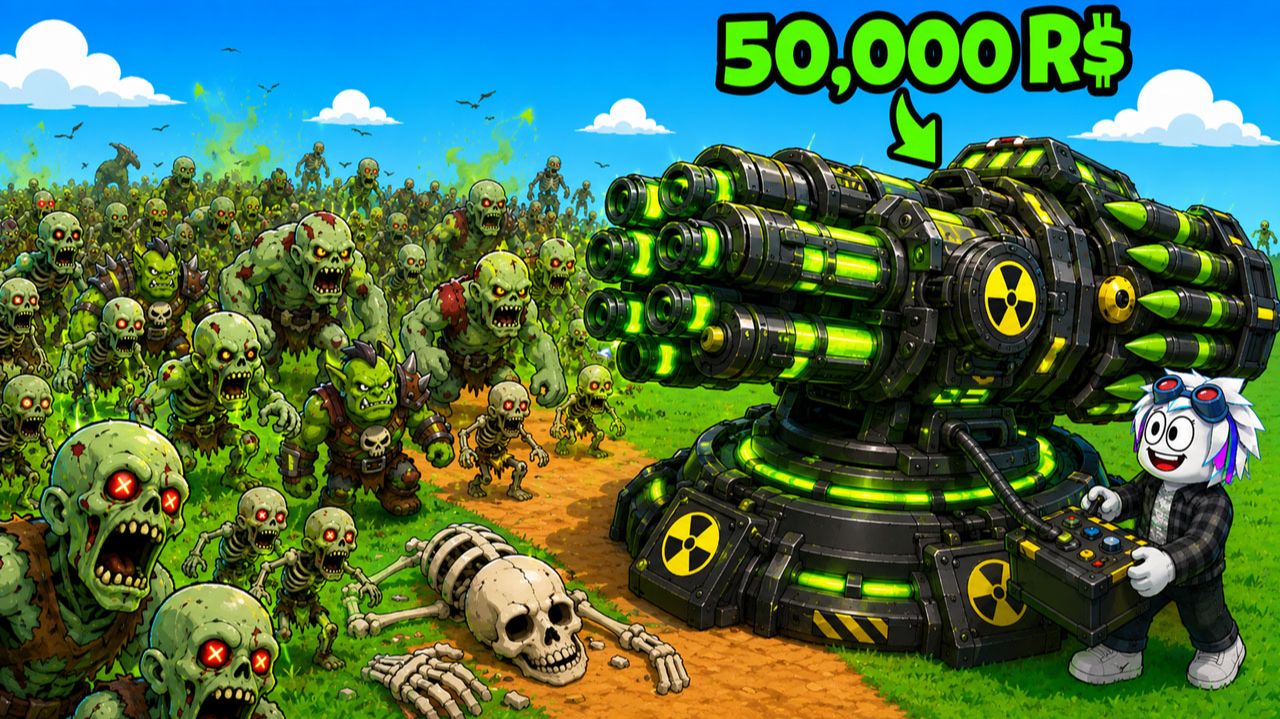 😱БАЗА ЗА 50,000 РОБУКСОВ, ЧТОБЫ УБИТЬ ЗОМБИ И ПОПАСТЬ В ТОП МИРА в ROBLOX Defend Your Plushie! TD