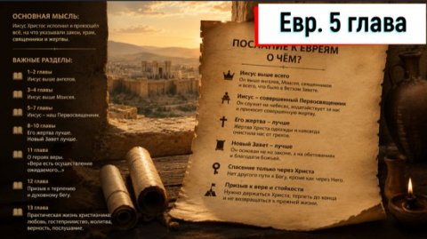 Евреям 5:1-14