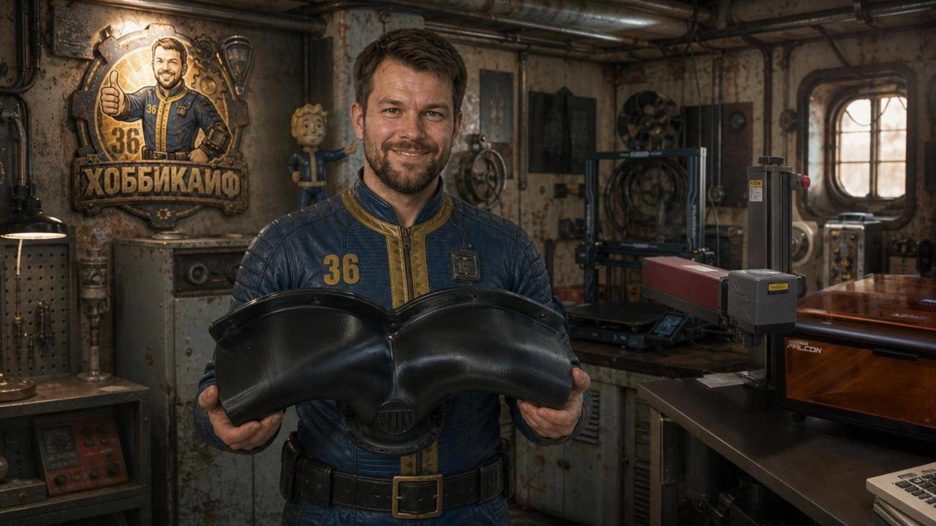 Когда деталь не купить — её печатают 🔧 Крупная деталь из двух частей