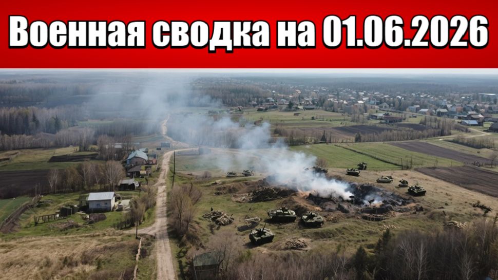 «ВСУ теряют контроль: ВС РФ штурмуют восточные рубежи Запорожья!»: Военная сводка на 01.06.2026