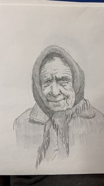Рисую когда есть время: люди вокруг нас