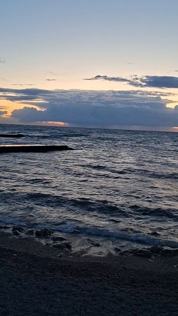 Море и закат в Севастополе