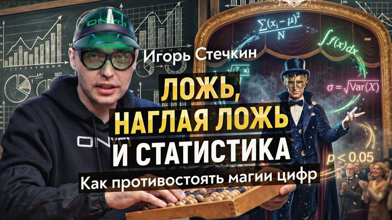 Статистика как оружие массового убеждения. Путеводитель по цифровому обману. И. Стечкин
