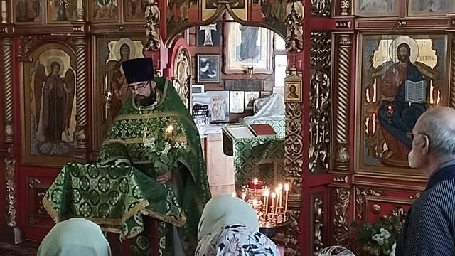31мая День Святой Троицы, проповедь иерея Игоря Шананина.