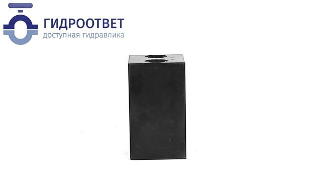 DR06/20 = EM213/2Y-ST плита стальная для гидрораспределителей DN06 на два места