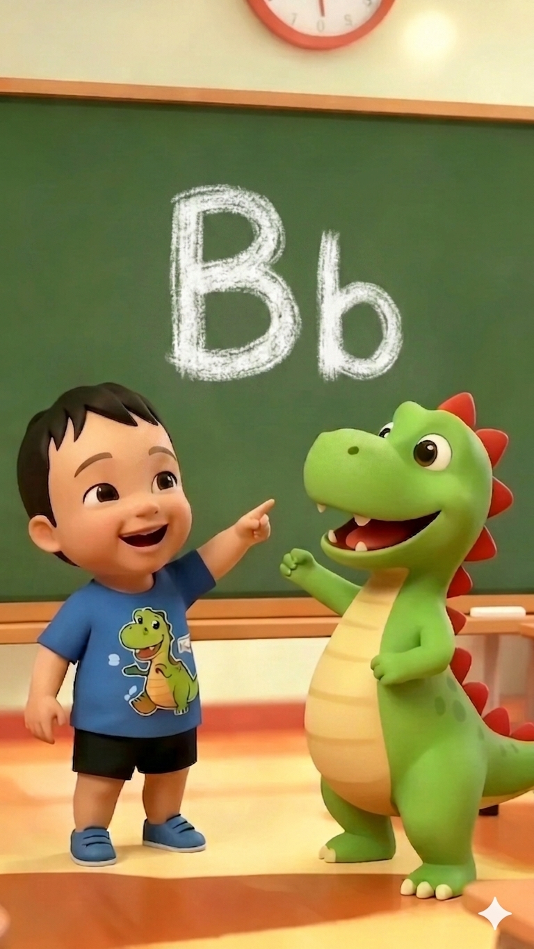 The Letter B Song! (Учим английскую букву B)