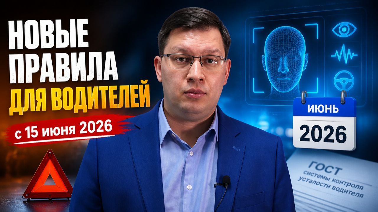 Что изменится для водителей в июне 2026?
