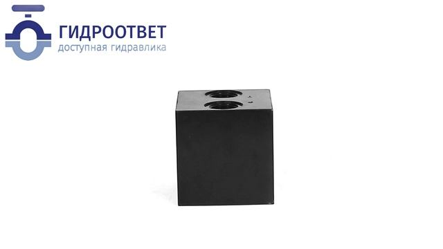 DR06/10 = EM213/1Y - стальная плита CETOP03 выходы сбоку