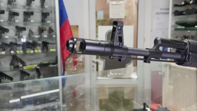 Страйкбольный автомат Cyma АКС-74Н (CM.040)