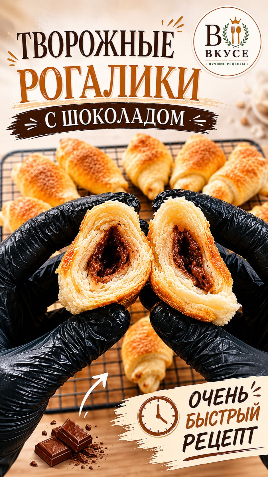 простой и быстрый рецепт домашней выпечки