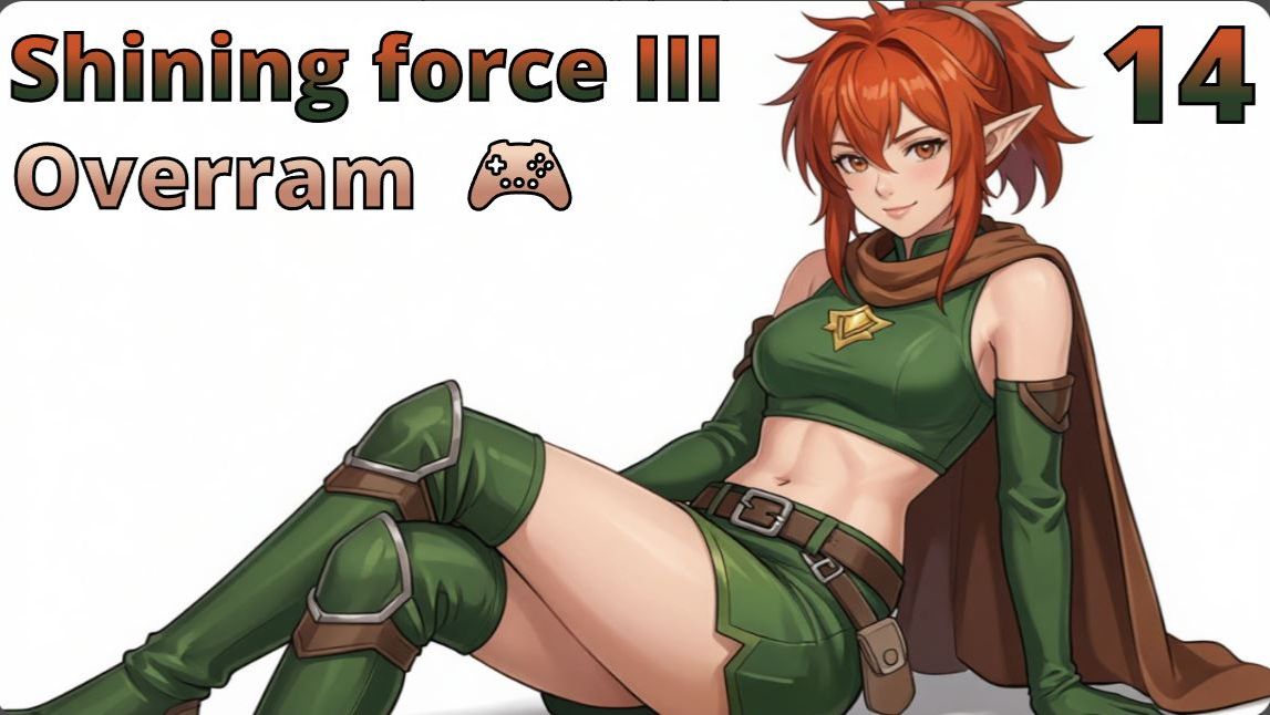 Неистовый Голем. № 14 Shining Force III. (SEGA Saturn)