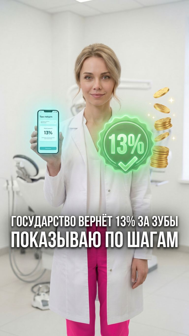 💰 Как вернуть 13% за лечение зубов: полная инструкция