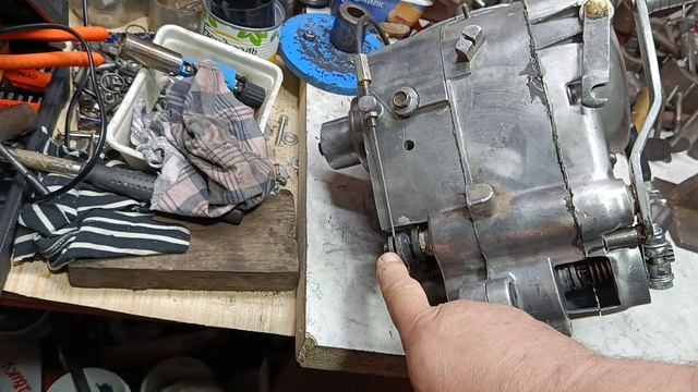 РИГА V-50 ПЕРЕДЕЛАН ПОД  НОЖНОЕ