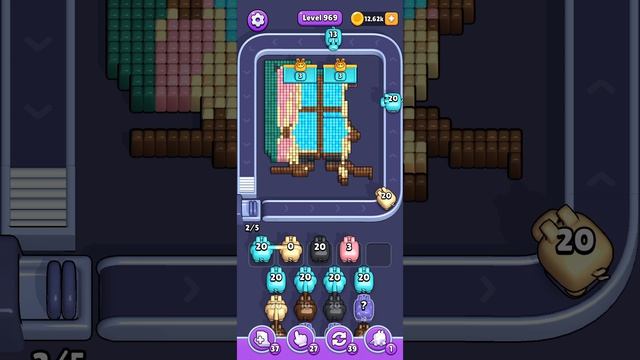 Прохождение 969 уровня Pixel Flow