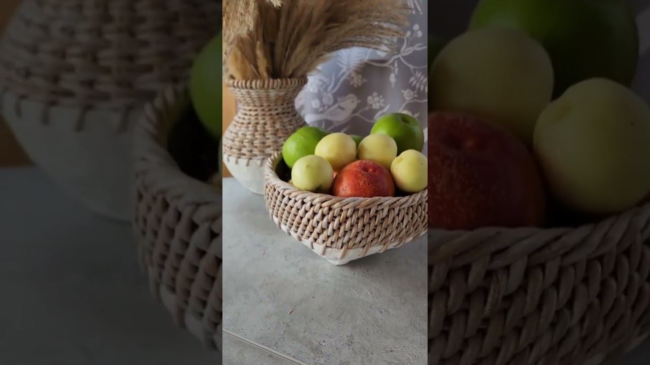 Идея для плетения, если хочется украсить кухню