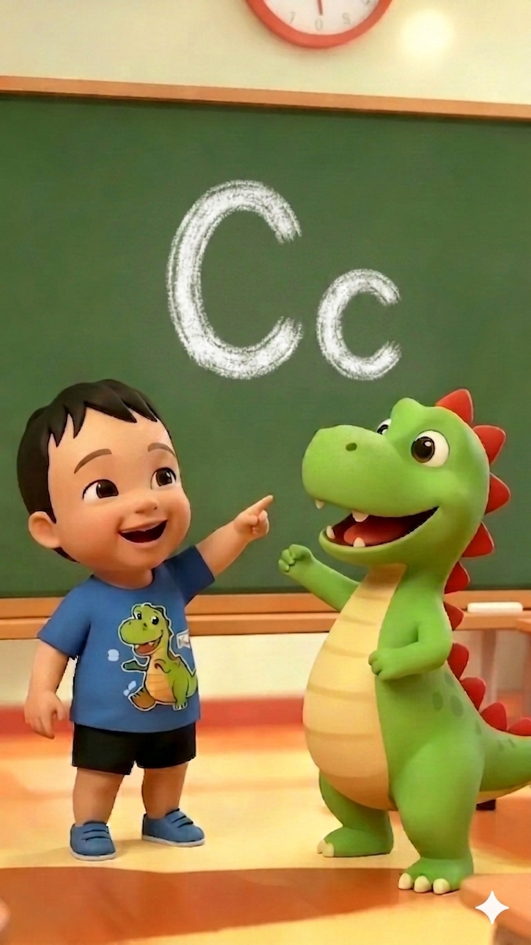 The Letter C Song! (Учим английскую букву C)