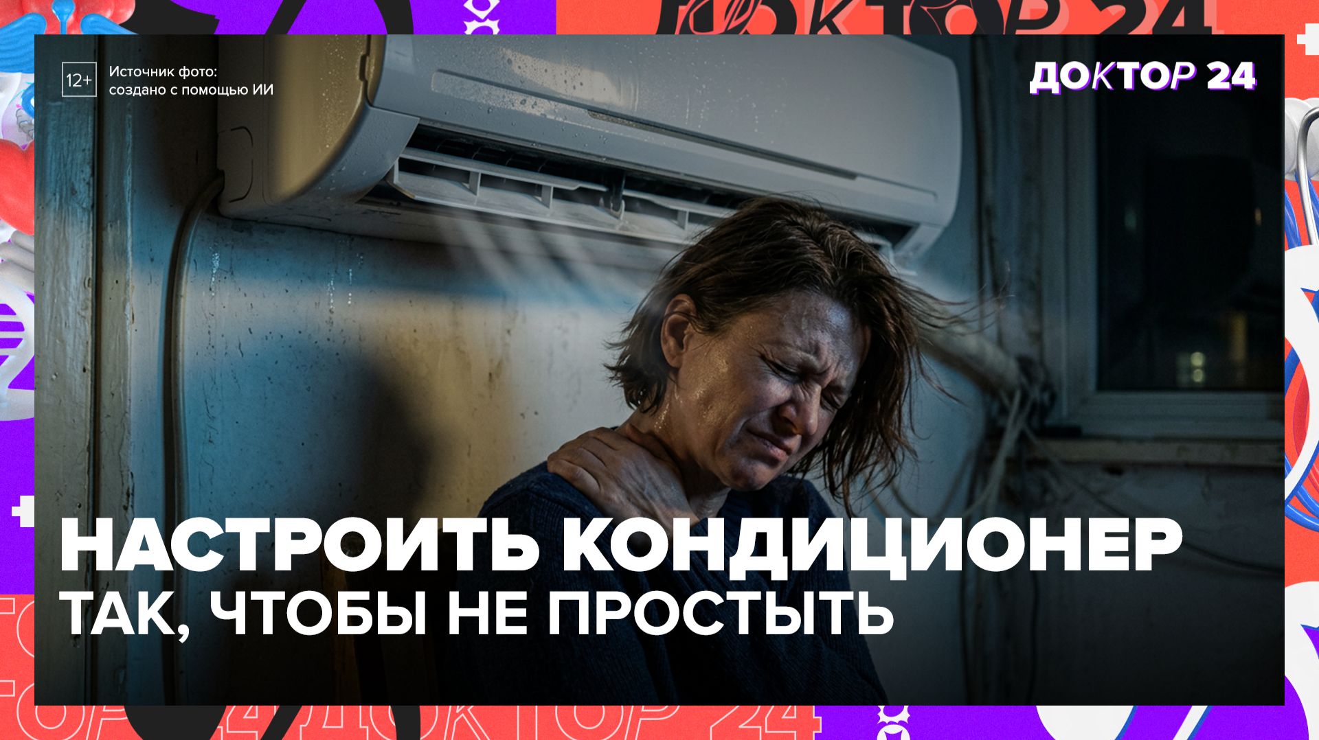 Главная ошибка с кондиционером летом: почему болит голова и скачет давление | Доктор 24