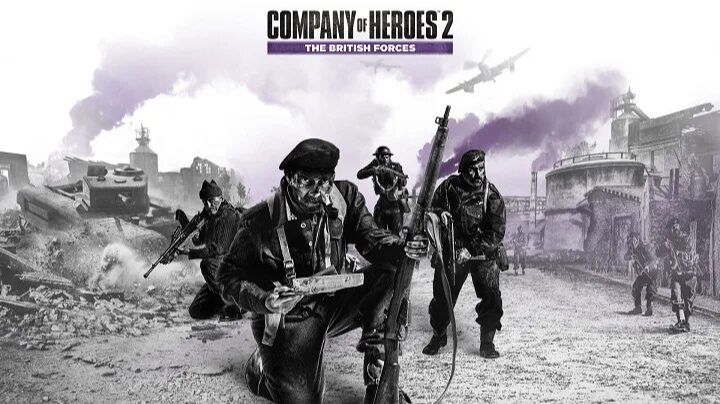Company Of Heroes 2 Геймплей за Британию. Отрывок 1.
